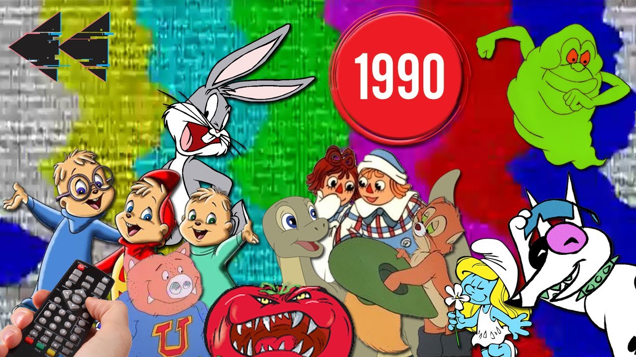 Saturday Morning Cartoons - 1990 - Channel Surfing Edition - Full Episodes with Commercials (2 DVDs Box Set)